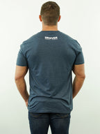 Drover Cowboy Threads Shirts T-Shirt - American By Birth, Cowboy By Choice -  Blue Heather