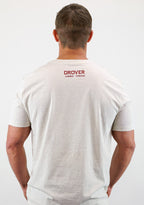 Drover Cowboy Threads Shirts T-Shirt - Bull Skull - Heathered Oatmeal