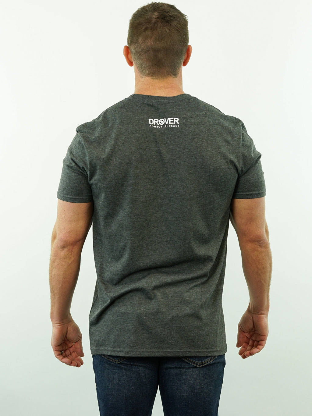 Drover Cowboy Threads Shirts T-Shirt - Drover Cowboy Threads - Graphite Heather