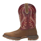 DURANGO BOOTS Boots Durango Men's Maverick XP Briar Brown & Crimson Western Work Boot DDB0479
