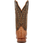 DURANGO BOOTS Boots Durango Men's PRCA Full Quill Ostrich Square Toe Exotic Western Boots DDB0472