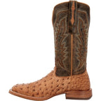 DURANGO BOOTS Boots Durango Men's PRCA Full Quill Ostrich Square Toe Exotic Western Boots DDB0472