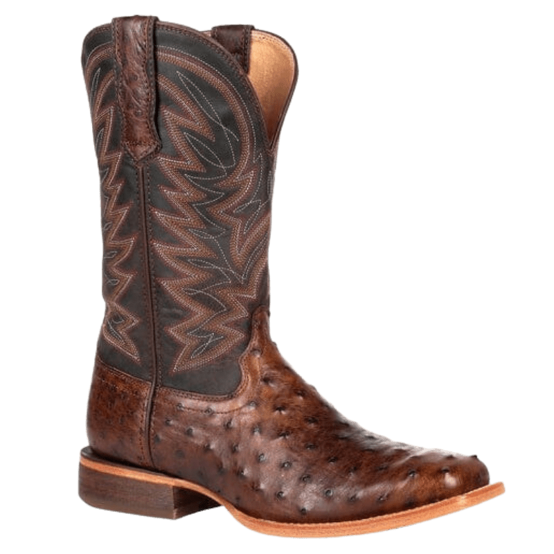 Pointed toe 2025 ostrich boots