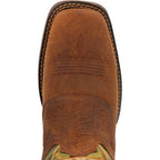 DURANGO BOOTS Boots Durango Men's Rebel Dark Chestnut/Hunter Green Western Boots DDB0390