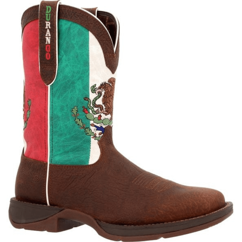 DURANGO BOOTS Boots Durango Men's Rebel Mexico Flag Western Boots DDB0430