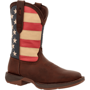 DURANGO BOOTS Boots Durango Men's Rebel Patriotic Pull-On Western Flag Boot DB5554