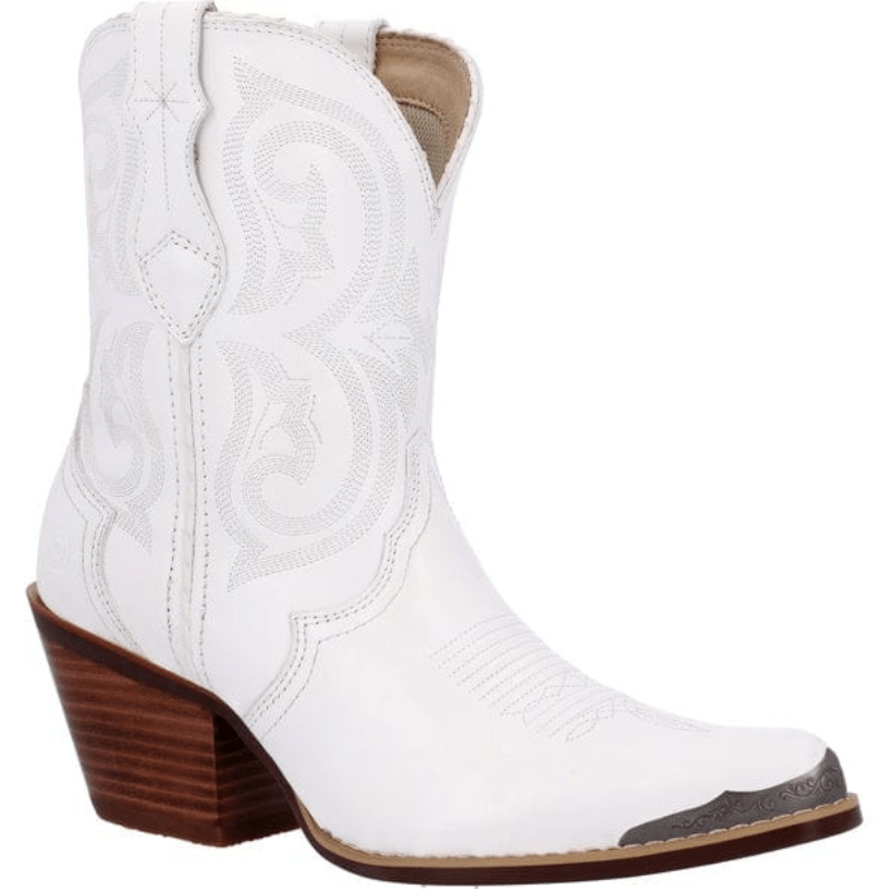 DURANGO BOOTS Boots Durango Women's White Western Booties DRD0465