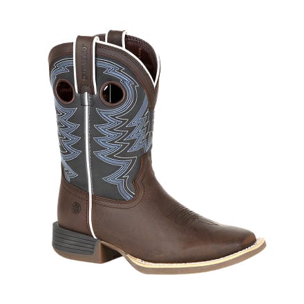DURANGO Boots Durango Kid's Lil' Rebel Pro Brown and Blue Western Boot DBT0218Y