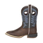 DURANGO Boots Durango Kid's Lil' Rebel Pro Brown and Blue Western Boot DBT0218Y