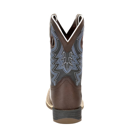 DURANGO Boots Durango Kid's Lil' Rebel Pro Brown and Blue Western Boot DBT0218Y