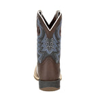 DURANGO Boots Durango Kid's Lil' Rebel Pro Brown and Blue Western Boot DBT0218Y
