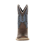 DURANGO Boots Durango Kid's Lil' Rebel Pro Brown and Blue Western Boot DBT0218Y