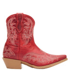 DURANGO Boots Durango Women's Crimson Red Shyloh Pony Booties DRD0490