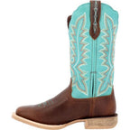 Durango Boots Durango Women's Rebel Pro Bay Brown Arctic Blue Western Boots DRD0443