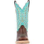 Durango Boots Durango Women's Rebel Pro Bay Brown Arctic Blue Western Boots DRD0443