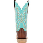 Durango Boots Durango Women's Rebel Pro Bay Brown Arctic Blue Western Boots DRD0443