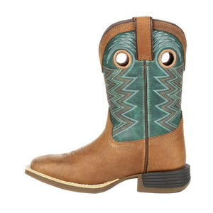 Durango Boots Wheat and Tidal Teal DBT0224C