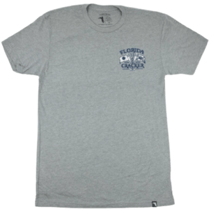 Florida Cracker Trading Company Shirts Florida Cracker Trading Co. Men's Gray Conch Republic Short Sleeve T-Shirt