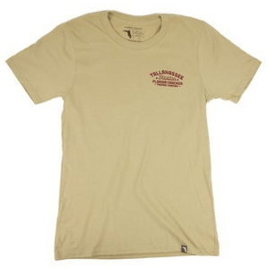 Florida Cracker Trading Company Shirts Florida Cracker Trading Co. Men's Tan FSU Helmet SS T-Shirt