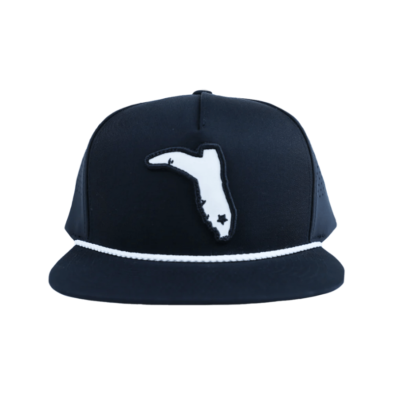 FLORIDA CRACKER TRADING Hats - Fashion - Ball Cap& - Visor FLATBILL BLACK/BLACK