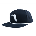 FLORIDA CRACKER TRADING Hats - Fashion - Ball Cap& - Visor FLATBILL BLACK/BLACK