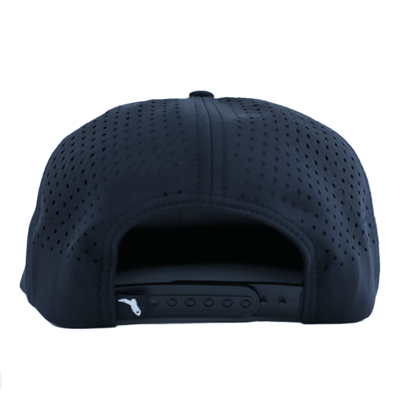 FLORIDA CRACKER TRADING Hats - Fashion - Ball Cap& - Visor FLATBILL BLACK/BLACK