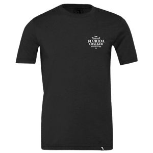 FLORIDA CRACKER TRADING Shirts Florida Cracker Trading Co. Men's Blackout Edition Short Sleeve T-Shirt