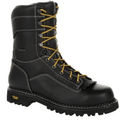 GEORGIA BOOT Boots Georgia Boot Men's AMP LT Black Logger Composite Waterproof Toe Work Boot GB00272