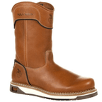 Georgia Boot Boots Georgia Boot Men's AMP LT Brown Wedge Pull on Work Boot GB00349