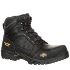 GEORGIA BOOT Boots Georgia Boot Men's Amplitude Black Round Toe Work Boot GB00130