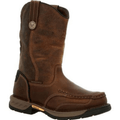 GEORGIA BOOT Boots Georgia Boot Men's Athens 360 Brown Steel Toe Waterproof Work Boots GB00442