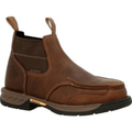 GEORGIA BOOT Boots Georgia Boot Men's Athens 360 Brown Waterproof Steel Toe Chelsea Boots GB00440