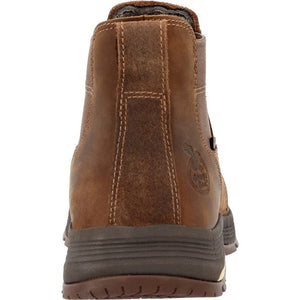 GEORGIA BOOT Boots Georgia Boot Men's Athens SuperLyte Chelsea Brown Waterproof Work Boot GB00548
