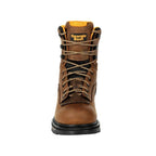 GEORGIA BOOT Boots Georgia Boot Men's Carbo-Tec LTX Black and Brown Round Toe Work Boot GB00392