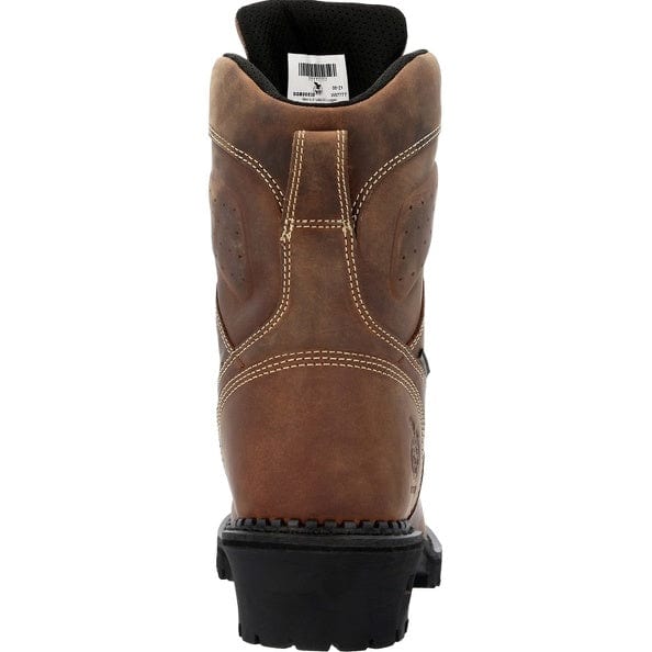 GEORGIA BOOT Boots Georgia Boot Men's Crazy Horse USA Logger Composite Toe Waterproof Work Boot GB00540