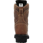 GEORGIA BOOT Boots Georgia Boot Men's Crazy Horse USA Logger Composite Toe Waterproof Work Boot GB00540
