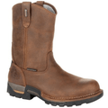 GEORGIA BOOT Boots Georgia Boot Men's Eagle One Brown Waterproof Pull on Work Boot GB00314