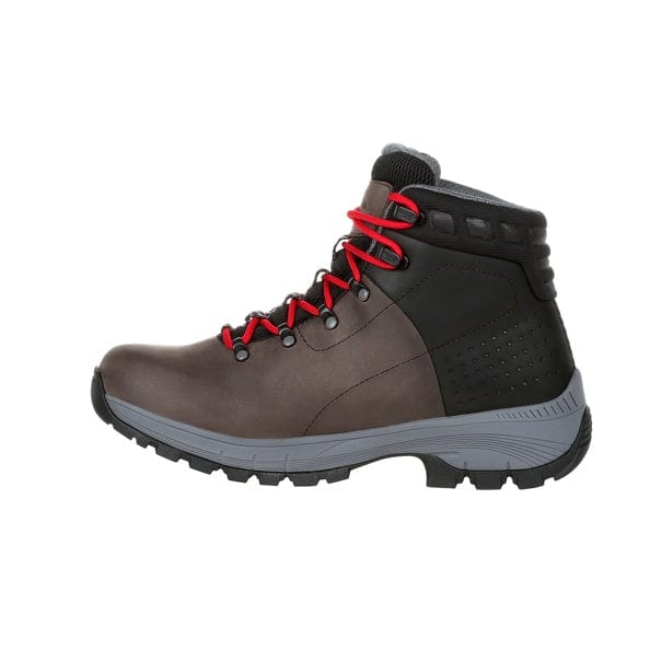 Georgia Boot Boots Georgia Boot Men's Eagle Trail Hiker Brown Black Charcoal Round Toe Work Boot GB00399