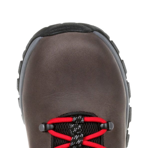 Georgia Boot Boots Georgia Boot Men's Eagle Trail Hiker Brown Black Charcoal Round Toe Work Boot GB00399