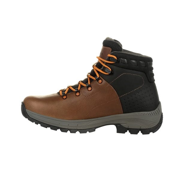 Georgia Boot Boots Georgia Boot Men's Eagle Trail Hiker Brown Round Toe Work Boot GB00402