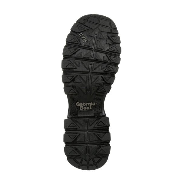 Georgia Boot Boots Georgia Boot Men's Eagle Trail Oxford Brown Round Toe Work Boot GB00398