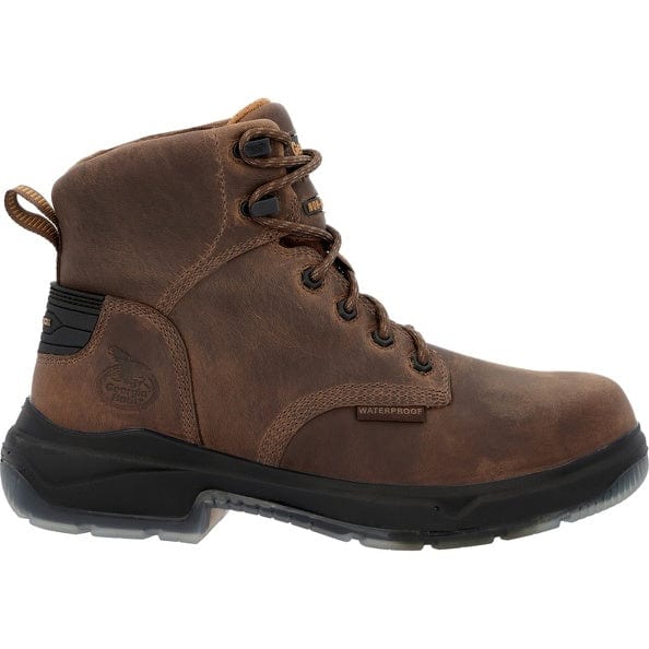Georgia Boot Men's FLXPoint ULTRA Brown Waterproof Work Boot