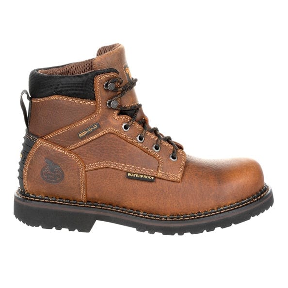 Georgia Boot Men's Georgia Giant Revamp Brown Steel Toe Work Boot