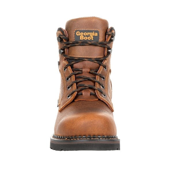Georgia Boot Boots Georgia Boot Men's Georgia Giant Revamp Brown Steel Toe Work Boot GB00317