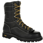 GEORGIA BOOT Boots Georgia Boot Men's Logger Black Round Toe Work Boot GB00271