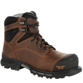 GEORGIA BOOT Boots Georgia Boot Men's Rumbler Black and Brown Composite Toe Waterproof Work Boot GB00284