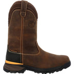 GEORGIA BOOT Boots Georgia Boot Men's Wellington Brown TBD Waterproof Work Boot GB00598