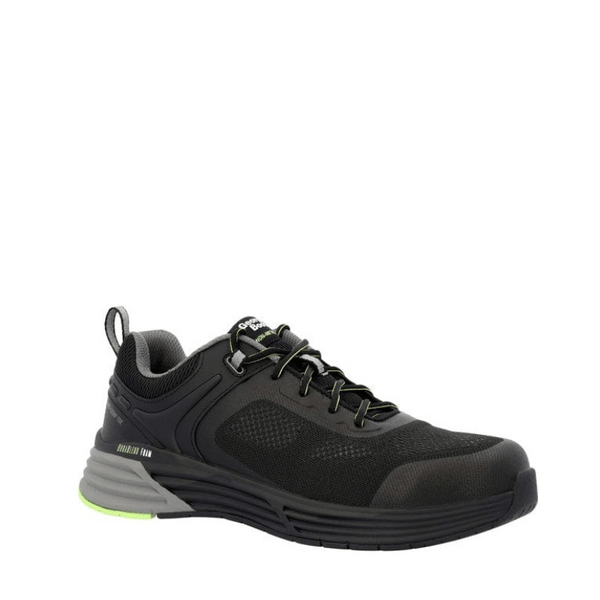 NEW GEORGIA BOOT men\'s composite toe work athletic shoe in black Georgia Boot Durablend Sport Composite Toe Athletic Work Shoe main image 4