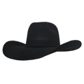 Gone Country Hats Hats 6-3/4 Big Sky Black - Wool Cashmere (Montana Series)