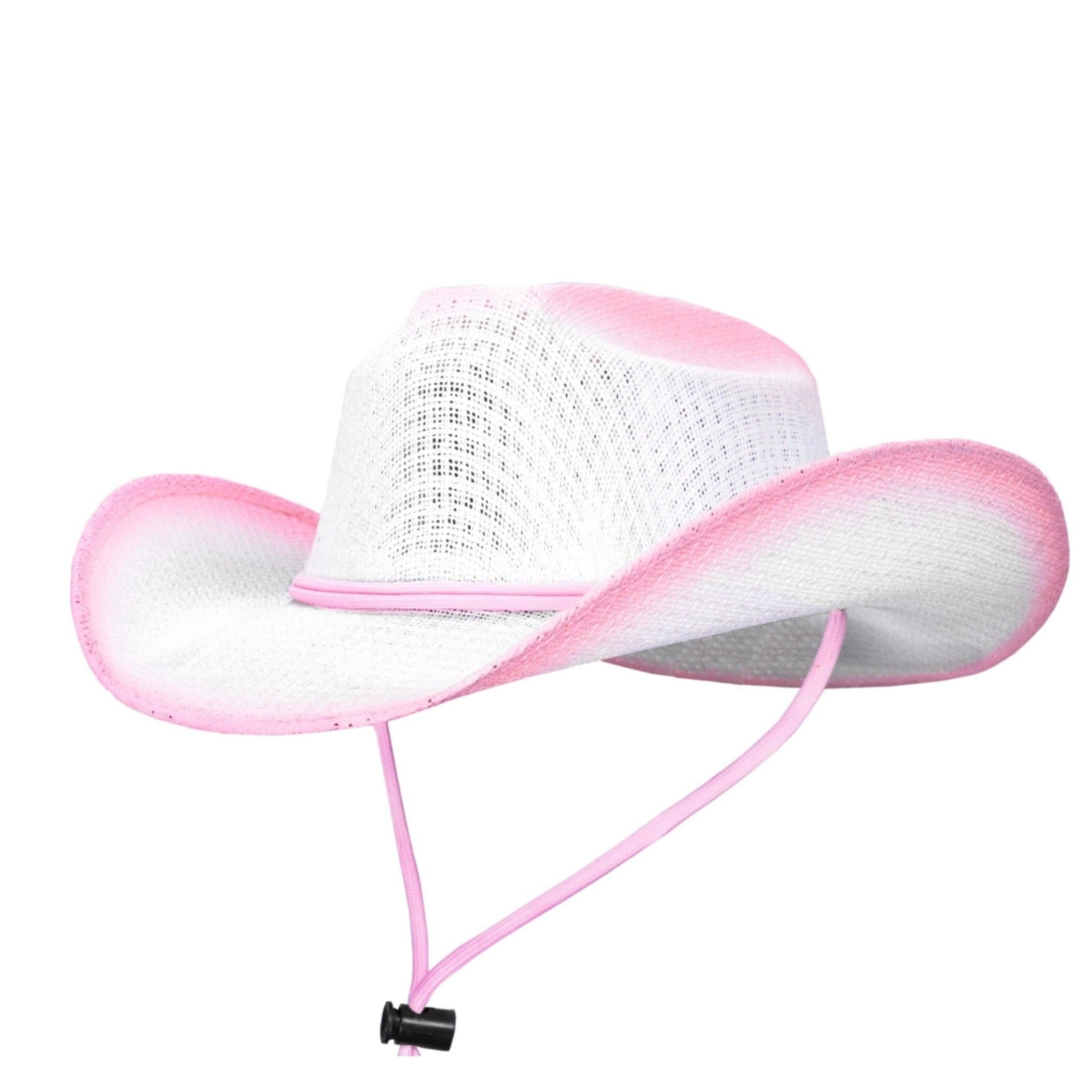Gone Country Hats Kid's Hats One Size fits 6-1/2 to 6-7/8 2 Step Pink - Canvas